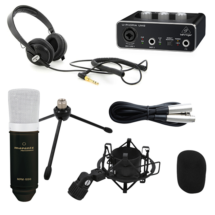 BEHRINGER Stüdyo Kayıt Paketi 2